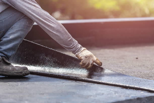 Professional Waterproofing technician working in Carrollton, IL